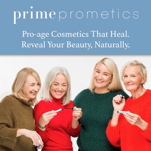 Prime Prometics PrimeLash Growth Serum for Women Over 50 - Achieve Thicker, Stronger Lashes Overnight - Vitamin Infused for Sensitive Eyes