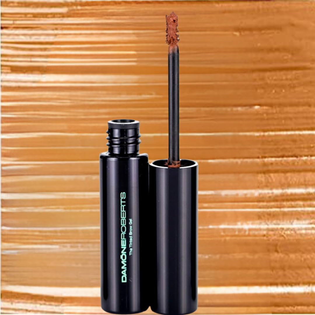 Ginger Tinted Eyebrow Gel - Long-Wear, Transfer-Proof Formula for Redheads | Full, Thick Brows (Auburn)