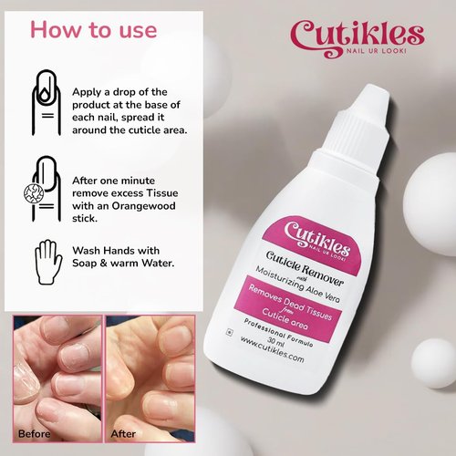 Regine Switzerland Cuticle Remover Gel - Quick-Action Formula with Aloe Vera for Hydrated Nails | 1 Fl Oz