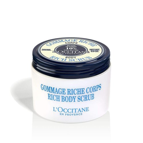L'OCCITANE Ultra-Rich Body Scrub - Nourishing Exfoliation for Soft Skin | 6.9 oz