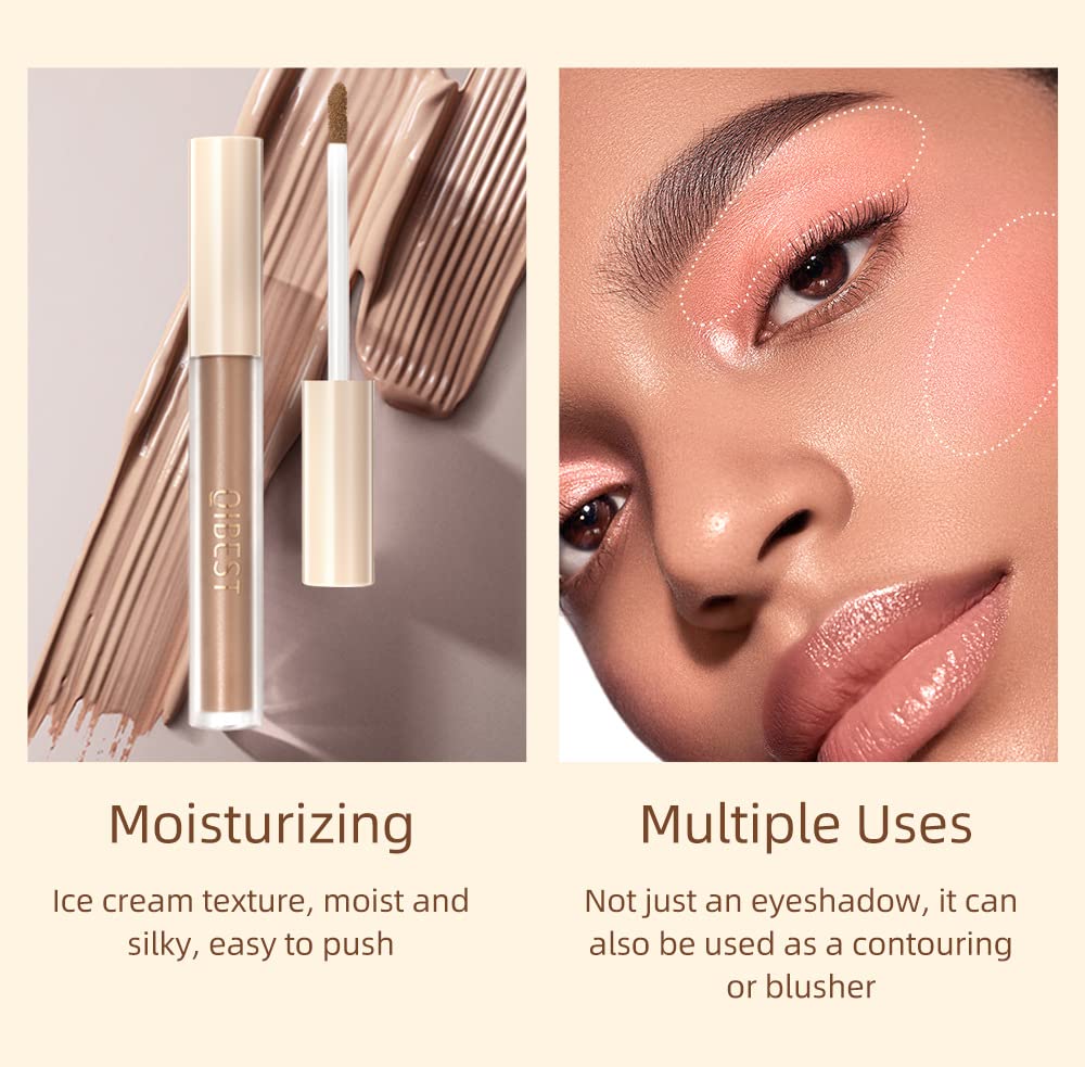 Skiennix Matte Liquid Eyeshadow - Long-Lasting, High-Pigmented Gel Makeup | Matte Bloom Shade