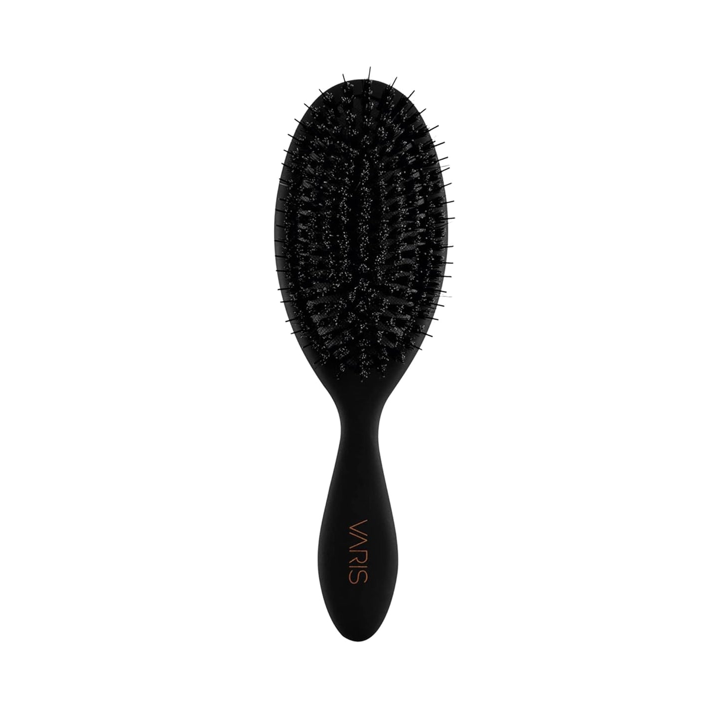 VARIS Smoothing Brush - Effortless Styling Tool for Silky, Straight Hair | Compact Design