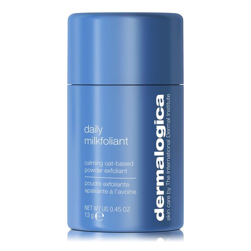 Dermalogica Daily Milkfoliant, Face Exfoliator, Powder Scrub Exfoliant with AHA and BHA - Calming, Polishing and Hydrating Skin, Oat-Based, Vegan Product