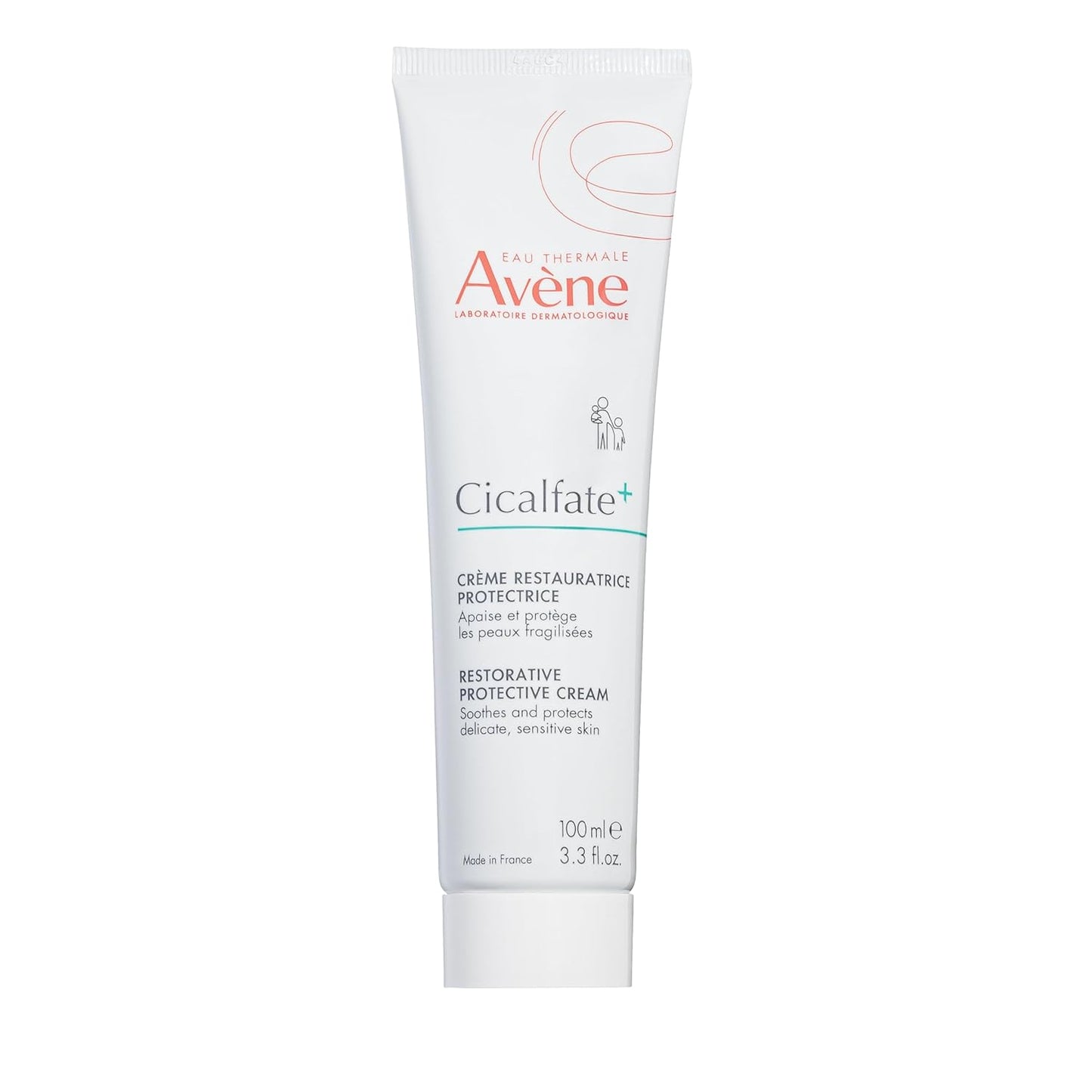 Avène Cicalfate+ Restorative Protective Cream - Face Moisturizer for Sensitive Skin | Safe for All Ages