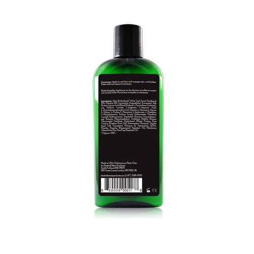Brickell Men's Products Daily Strengthening Shampoo - Natural Mint & Tea Tree Oil for Itchy Scalp | 8 oz