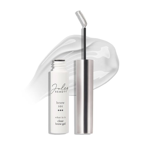 Julep Brow 101 Clear Eyebrow Sculpting Gel - Precision Brush for Long-Lasting, Natural Brows