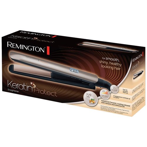 Remington S8540 Keratin Protect Hair Straightener - Ultimate Heat Protection & Smooth Finish