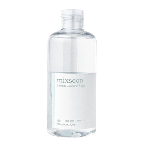 Mixsoon Centella Cleansing Water - Gentle Face Cleanser for Sensitive Skin | 10.14 fl oz / 300ml