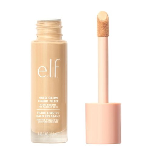 e.l.f. Halo Glow Liquid Filter - Complexion Booster for Glowing Skin, Infused with Hyaluronic Acid, Vegan, 0.5 Fair