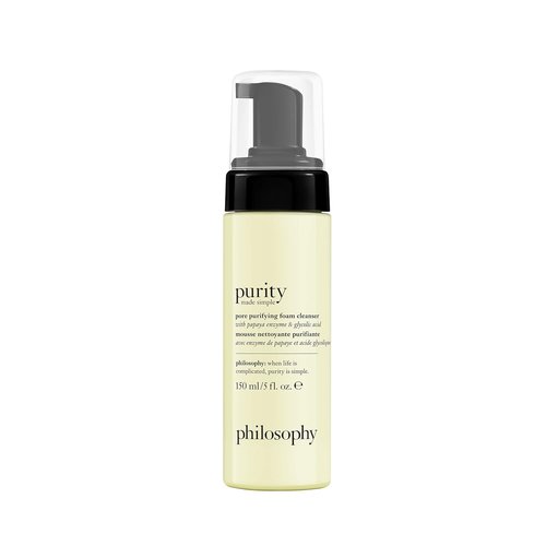 Philosophy Purity Made Simple Foaming Facial Cleanser - Papaya Enzyme & Glycolic Acid - 5 Fl Oz