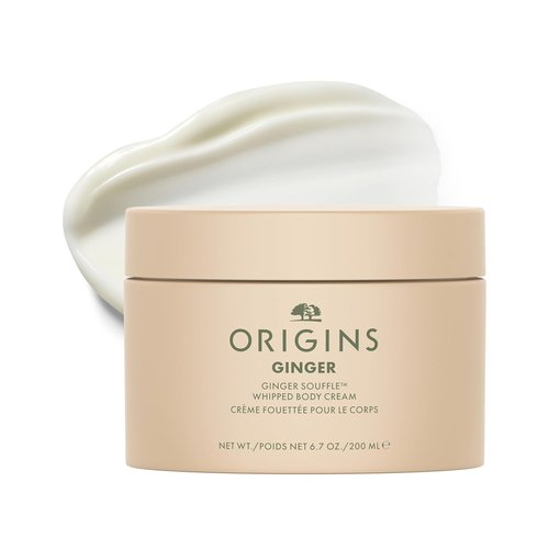 Origins Ginger Soufflé Whipped Body Cream - Nourishing Body Butter for Dry Skin with Ginger Extract
