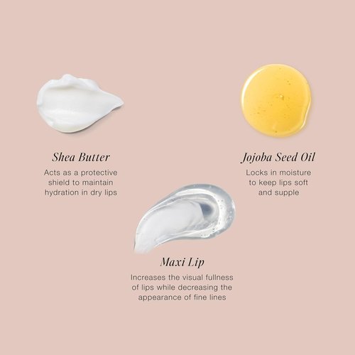 Jouer Essential Lip Enhancer Shine Balm - Tinted Moisturizing Lip Balm with Jojoba Oil - Bare Rose Color for Plump, Nourished Lips