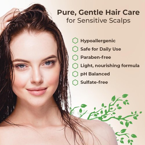 Regine Switzerland Eczema Psoriasis Shampoo & Conditioner Set - Anti-Dandruff Treatment for Itchy Scalp