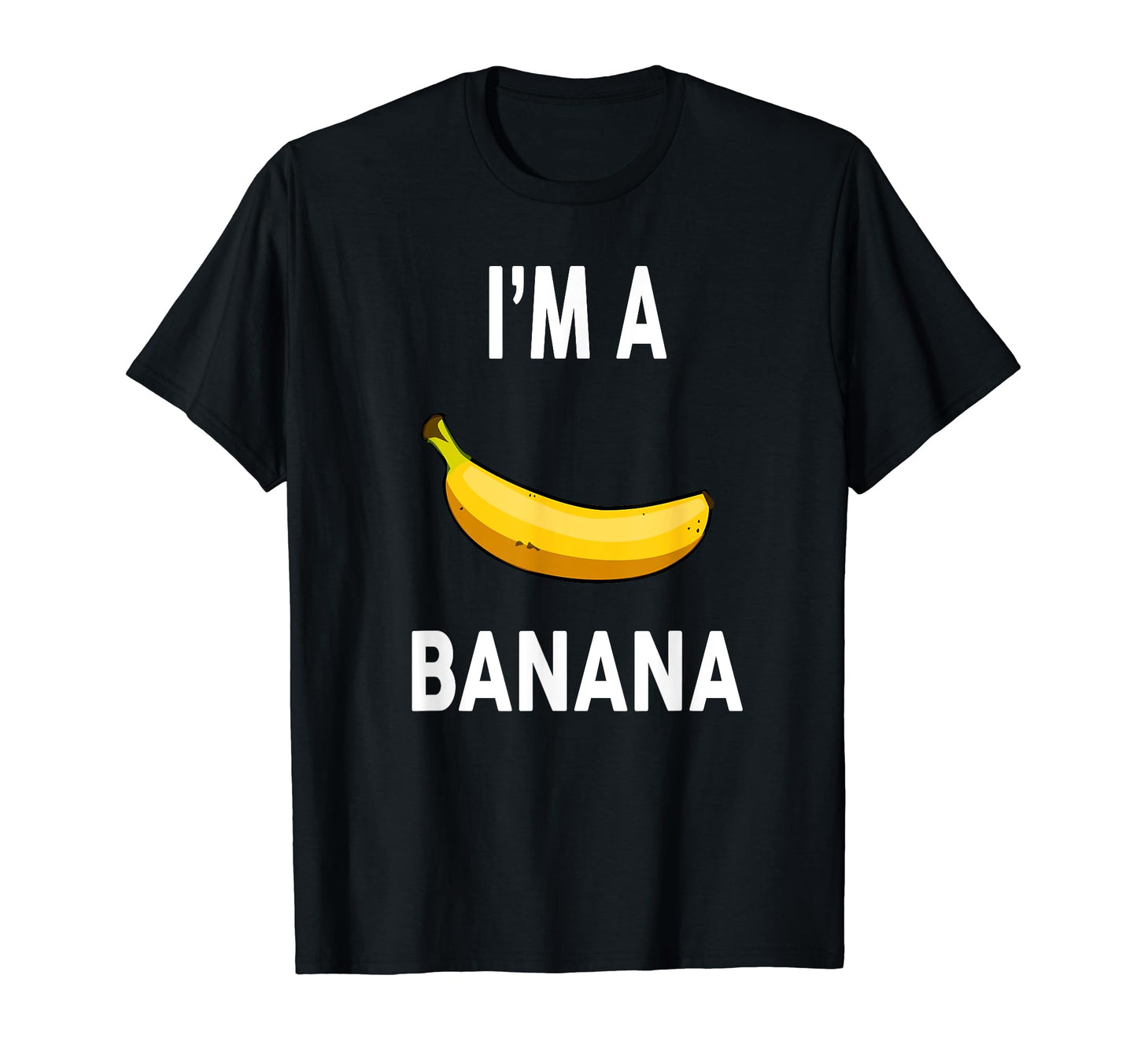 I'm a Banana Shirt Halloween Banana Food costume Yellow T-Shirt