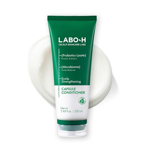 LABO.H Scalp Strengthening Conditioner - Vegan Hair Growth Treatment with Vitamin C & Biotin | 7.43 Fl. Oz.