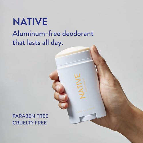 Native Deodorant | Aluminum-Free Odor Control for Men & Women - Buttercream & French Vanilla 2.65oz