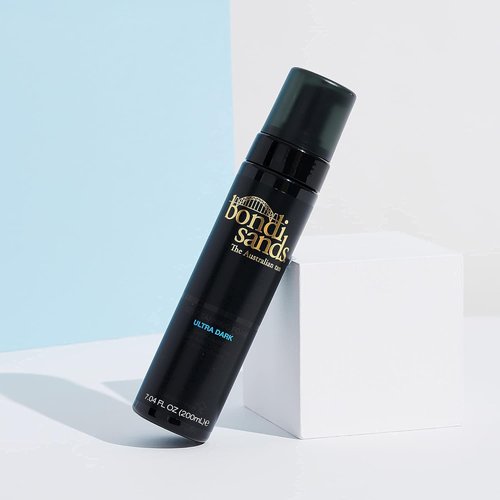 Bondi Sands Ultra Dark Self Tanning Foam - Lightweight Sunless Foam with Reusable Application Mitt