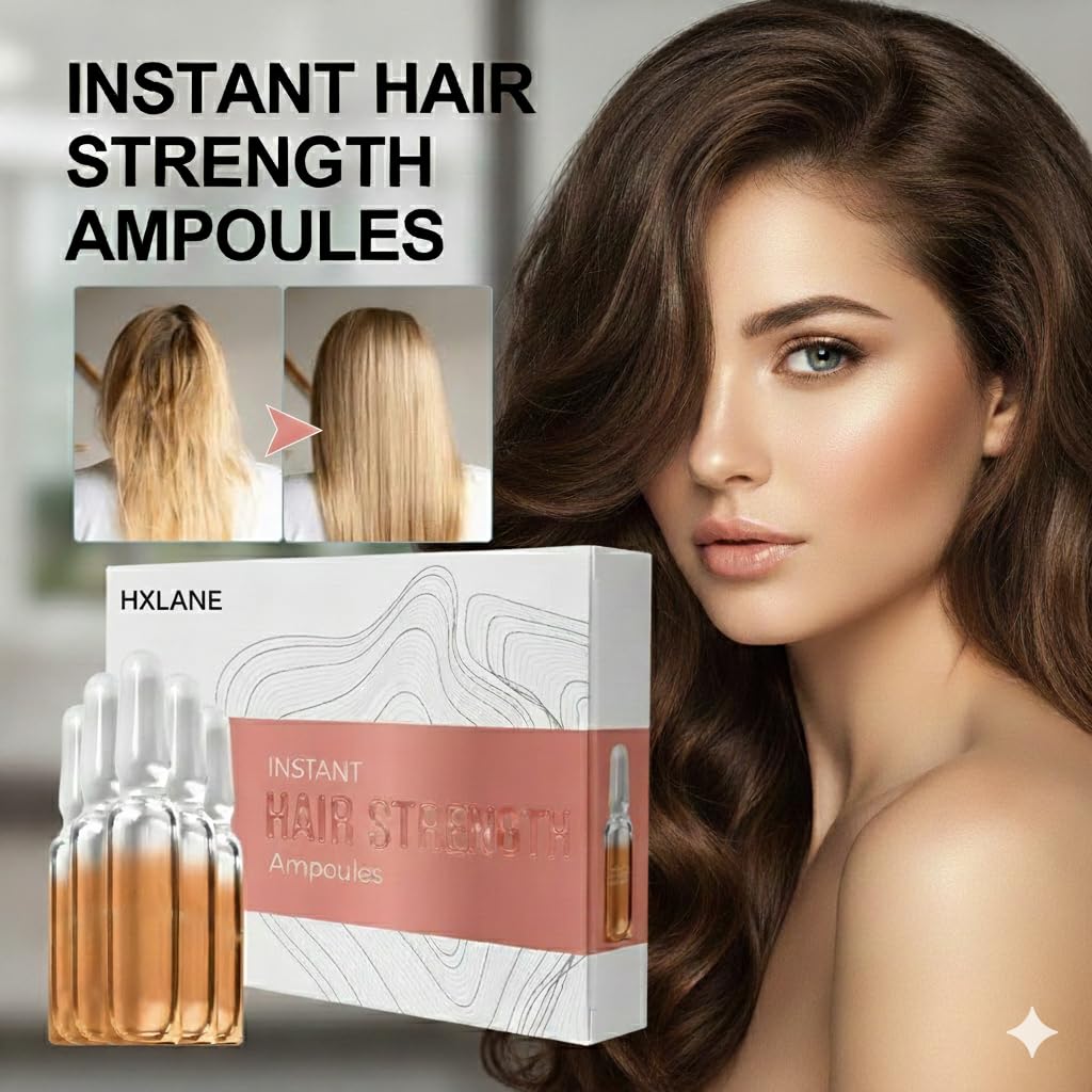 Skiennix Hair Ampoule Treatment - Intensive Lotion for Damaged & Dry Hair | 14 Count