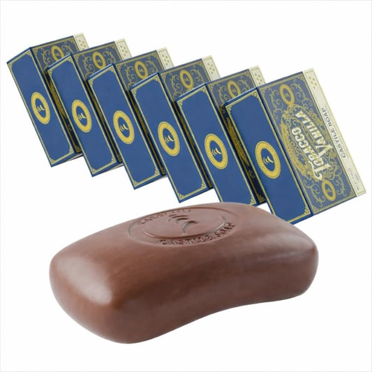 Carolina Castile Body Wash Bar Soap - Natural Vegan Formula for Sensitive Skin | Tobacco Vanilla, 5 oz