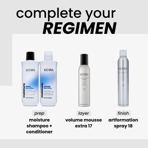 Kenra Professional Artformation Spray 18 50% | Firm Hold Hairspray | Volume & Styling Control | Fast-dying Formula| All Hair Types | 10 oz