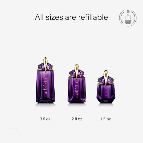 MUGLER Alien Eau de Parfum - Women's Floral & Woody Fragrance - Jasmine, Wood, Amber Notes