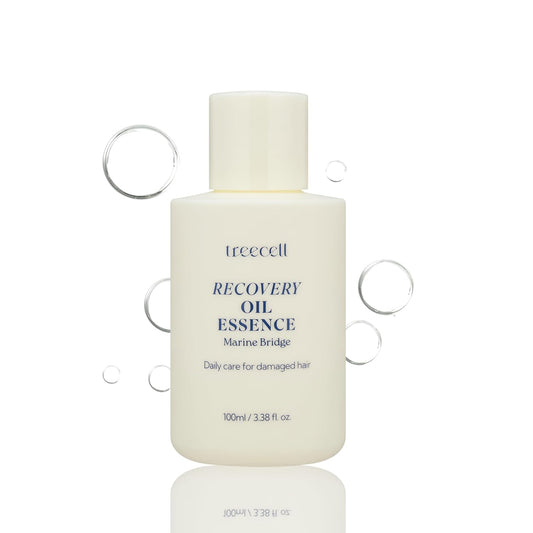 Treecell Recovery Oil Essence - 3.4 Fl Oz | Protects Hair from Pollution & UV Rays | Intensive Care for Dry, Damaged Hair