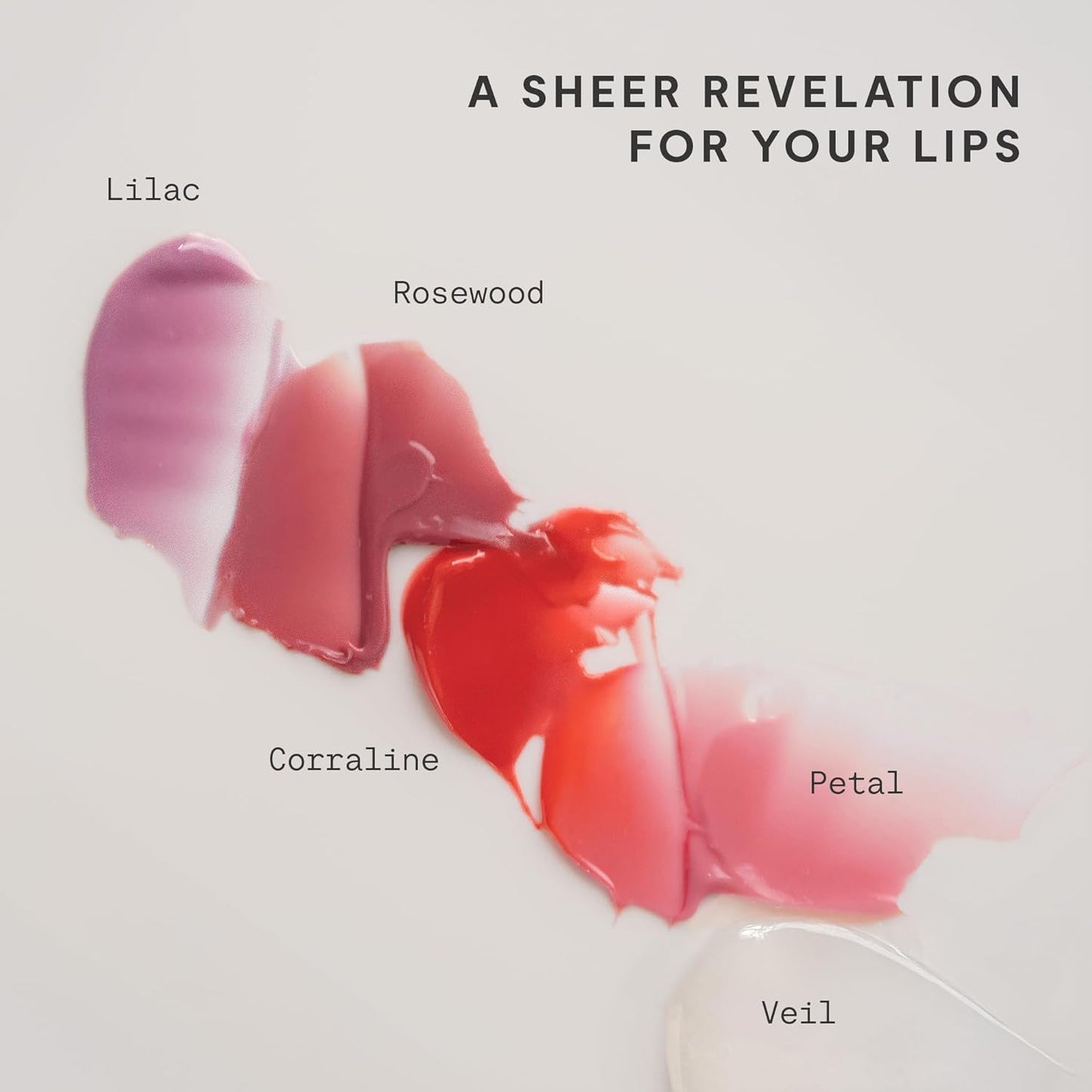Silly George Lip Gloss Revival - Hydrating Glossy Glaze with Peptides & Shea Butter | Lilac 15ml Tube