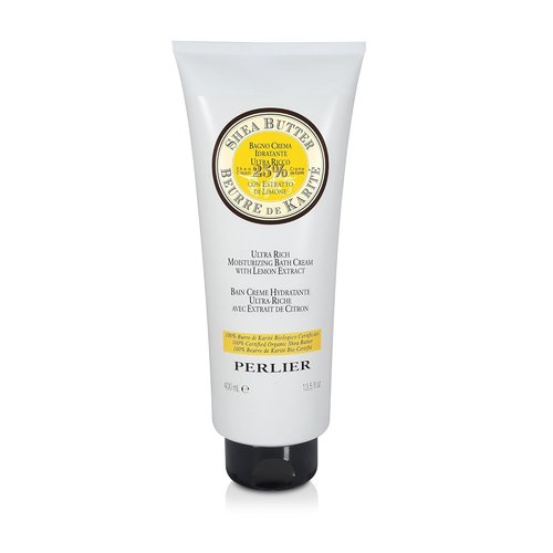 Perlier – Shea & Lemon Shower Gel | Moisturizing Body Wash with Organic Shea Butter & Lemon Extract, 13.5 fl oz