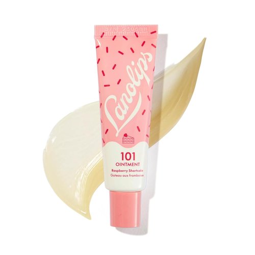 Lanolin 101 Multipurpose Ointment - Healing Lip Balm & Skin Moisturizer - Raspberry Shortcake (0.35 oz)