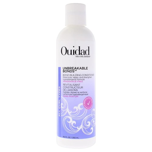 OUIDAD Unbreakable Bonds Bond Building Conditioner for Curly Hair - Fragrance Free - 8.5 oz