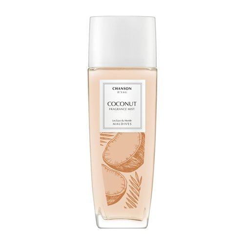 Chanson Coconut Hair & Body Mist for Women 2.5 fl oz (Pack of 1), Notes of Pear, Coconut Water, and Sandalwood, Women's Fragrance, Long Lasting, Everyday Fragrance, Travel Size