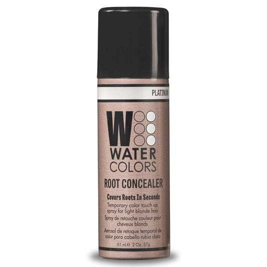 Watercolors Root Concealer - Touch Up Spray for Gray Coverage & Volume | Platinum 2 oz