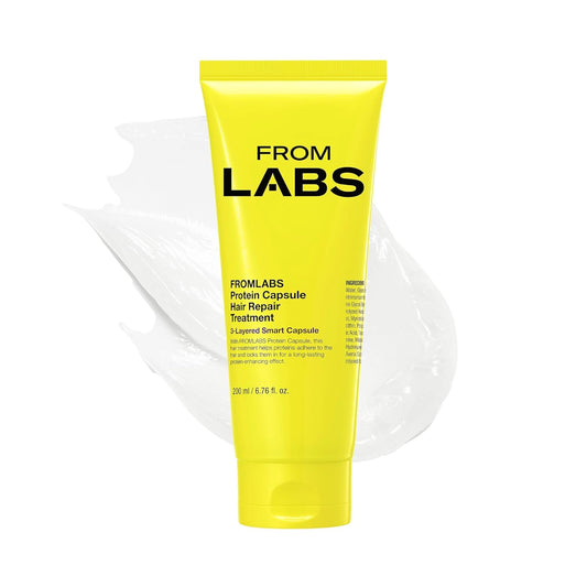 FROMLABS Protein Capsule Hair Repair Treatment - 3-Minute Keratin Mask for Damaged Hair | 6.76 fl oz