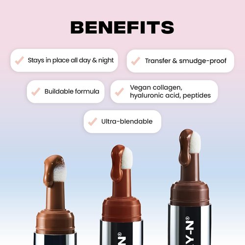 Sacheu Liquid Contour - Long-Lasting Cream Contour Makeup | Blendable, Lightweight & Vegan Formula