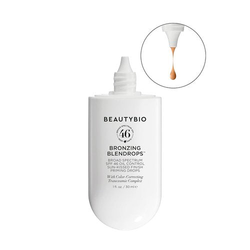 BeautyBio BLENDROPS - Broad Spectrum SPF 46 Oil-Control Priming Drops With Color-Correcting Complex