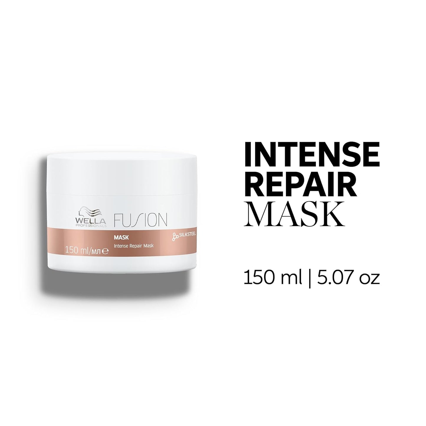 WELLA PROFESSIONALS Fusion Intense Repair Hair Mask - Deep Treatment for Damaged Hair & Breakage