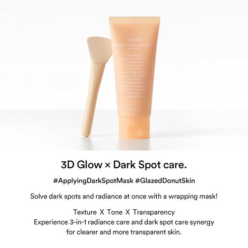 Abib Dark Spot Wrapping Mask - Brightening Peel Off Mask with Niacinamide & Vitamin C | 3.38 fl oz