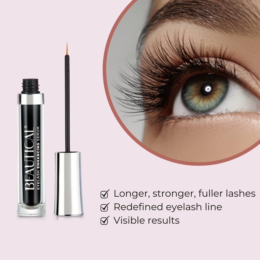 Skiennix Eyelash Serum - Lash Enhancing Formula with Botanical Ingredients for Fuller, Healthier Lashes | 3ml