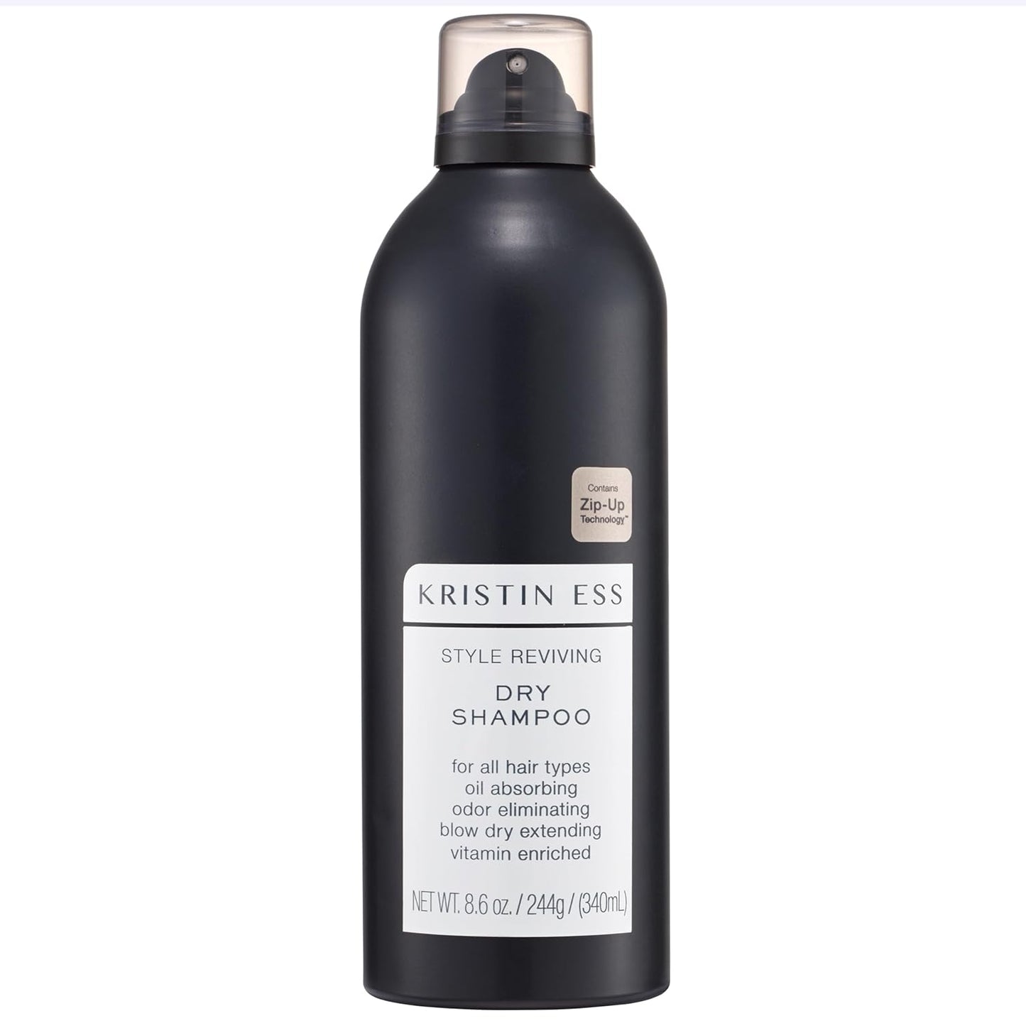 Kristin Ess Volumizing Jumbo Dry Shampoo Spray - Oil Absorbing, Frizz Control, Fresh Pear Scent - Vegan & Color Safe