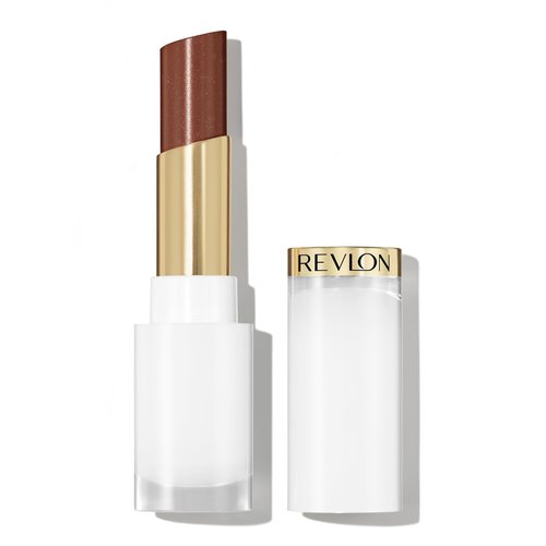 REVLON Super Lustrous Glass Shine Balm, Hydrating Tinted Lip Balm with Hyaluronic Acid, Aloe & Rose Quartz, 001 Sparkling Quartz, 0.11 oz