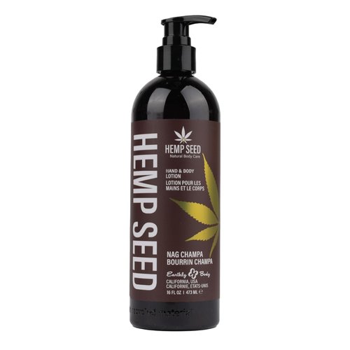 Hemp Seed Hand & Body Lotion - Soothe Dry Skin with Argan & Hemp Seed Oils - Light, Non-Greasy Formula