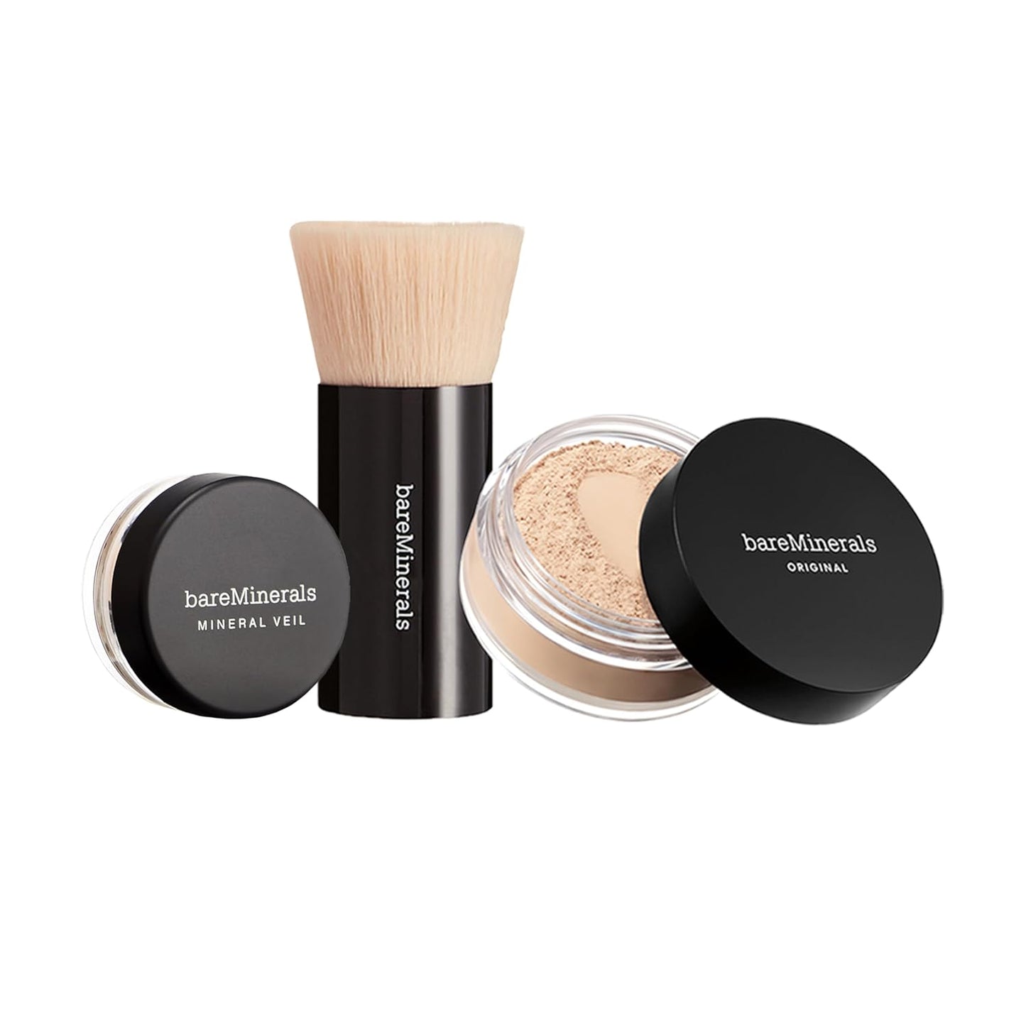 bareMinerals Original Get Started Kit - 3-Piece Makeup Set with Full-Sized Foundation SPF 15 & Brush