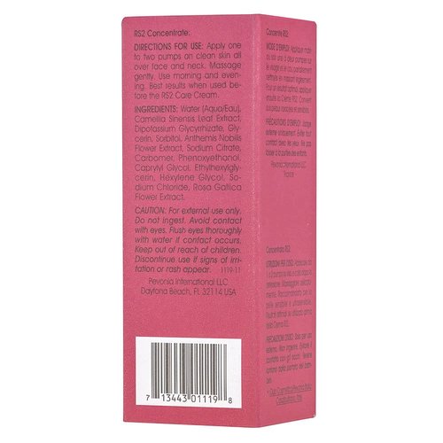 Pevonia RS2 Concentrate Rose - Soothing Skin Treatment | 1 Fl. Oz. for Sensitive Skin