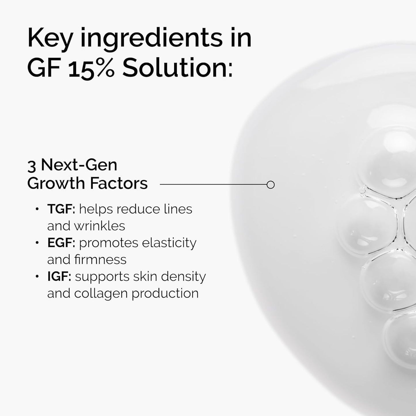The Ordinary - GF 15% Anti-Aging Solution for Visible Skin & Wrinkle Repair | 1 Fl Oz
