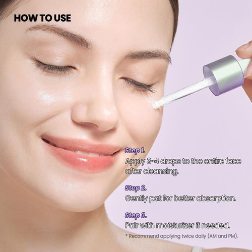Glam Up Bakuchiol Serum - Anti-Aging Retinol Alternative with Hyaluronic Acid | Hydrates & Soothes Skin (1.01 Fl Oz)