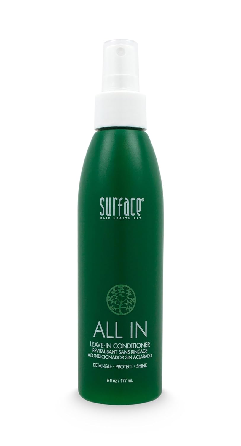 Surface Hair All-In-One Leave-In Conditioner - Detangles, Controls Frizz & Strengthens - 6 Fl Oz