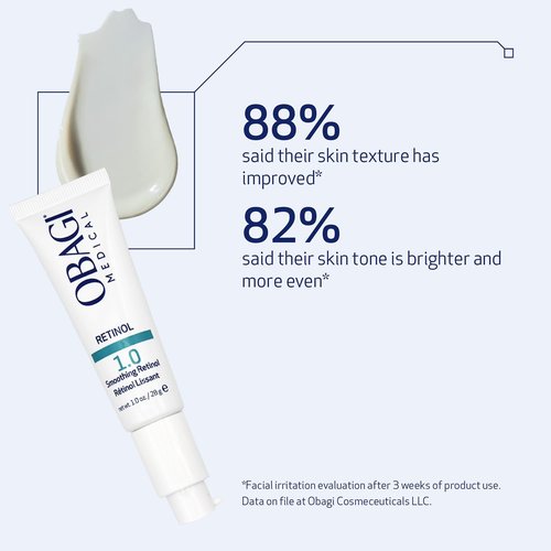 Obagi Medical Retinol 1.0 Cream - High-Potency Retinol for Fine Lines & Wrinkles - 1 oz