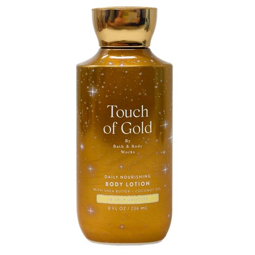 Bath & Body Works Touch of Gold Moisturizing Body Wash & Lotion Duo with Natural Oats Soap - Full Size