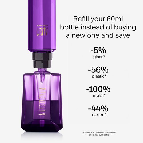 MUGLER Alien Eau de Parfum - Women's Floral & Woody Fragrance - Jasmine, Wood, Amber Notes