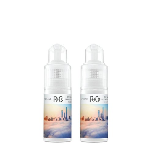 R+Co Skyline Dry Shampoo Powder - Oil-Absorbing Formula for Refreshing Hair - Adds Volume & Texture - 1 oz (Pack of 2)